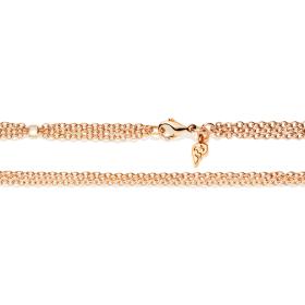 Roségold, Halsschmuck, Capolavoro Collierkette Anker KETTE9005.70