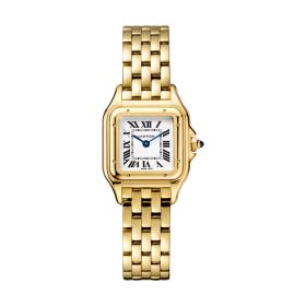 Damenuhr, Cartier Panthère de Gelbgold SM WGPN0008