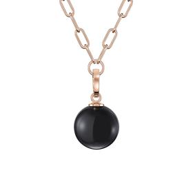 Roségold, Halsschmuck, Chopard Happy Diamonds Planet Anhänger mit Halskette 79A619-5201