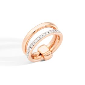 Roségold, Ringe, Pomellato Bandring Pomellato Together PAC0100O7WHRDB000