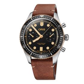 Herrenuhr, ORIS Divers Sixty-Five Chronograph 01 771 7744 4354-07 5 21 45