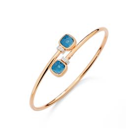 Weißgold, Armschmuck, Pomellato Nudo Mini Armreif PBC5020O6WHRDB0TL