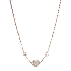 Halsschmuck, Roségold, Chopard Happy Hearts Halskette 81A082-5009