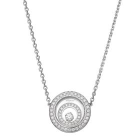 Weißgold, Halsschmuck, Chopard Happy Spirit Halskette 818230-1001