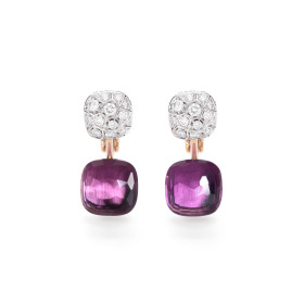         Roségold &amp; Weißgold, Ohrringe, Pomellato Nudo Ohrringe POC4020O6WHRDB0IY