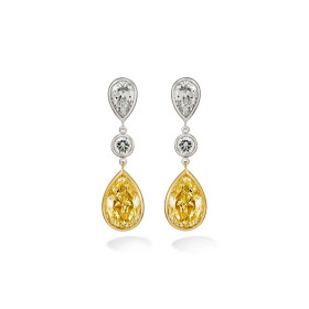         Weißgold, Ohrringe, Hans D. Krieger True Identity Ohrhänger 412.2070.01.1