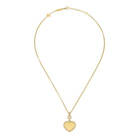 Gelbgold, Halsschmuck, Chopard Happy Hearts Golden Hearts Halskette 79A107-0921