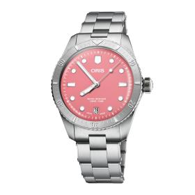 Unisex, ORIS Divers Sixty‑Five 'Cotton Candy' 01 733 7771 4058-07 8 19 18