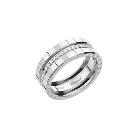 Ringe, Weißgold, Chopard Ice Cube Ring 827005-1040