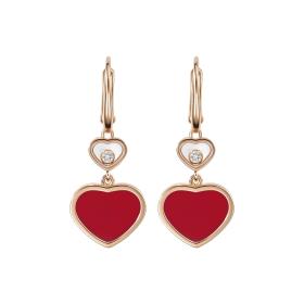 Ohrringe, Roségold, Chopard Happy Hearts Ohrringe 837482-5820