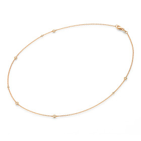         Rotgold, Halsschmuck, Clioro Collier 95170.74590B