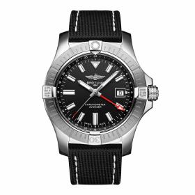 Herrenuhr, Breitling Avenger Automatic GMT 43 A32397101B1X2