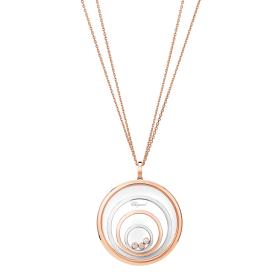 Weißgold, Halsschmuck, Chopard Happy Spirit Anhänger 798233-9001