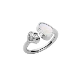 Ringe, Weißgold, Chopard Happy Hearts Ring 829482-1300