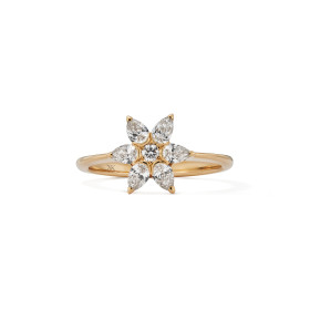         Rotgold, Ringe, Hans D. Krieger Stars Ring 311.4297.06.1