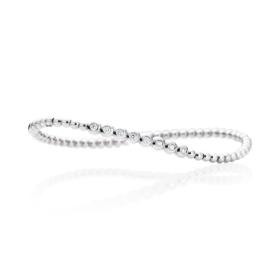 Weißgold, Armschmuck, Capolavoro Armband Flessibile AB8B00148.INNEN.17
