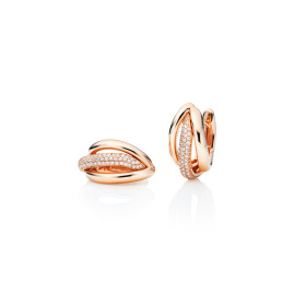 Roségold, Ohrringe, Capolavoro Ohrcreolen Cielo OC9BRW01250