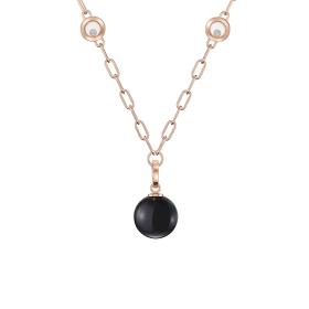 Roségold, Halsschmuck, Chopard Happy Diamonds Planet Anhänger mit Halskette 79A619-5201
