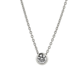         Weißgold, Halsschmuck, Hans D. Krieger Anhänger mit Kette 112.2656.06.7