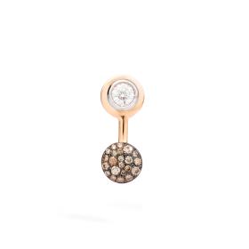 Weißgold, Halsschmuck, Pomellato Ohrring Sabbia PHC3052O6BWRDB0BR