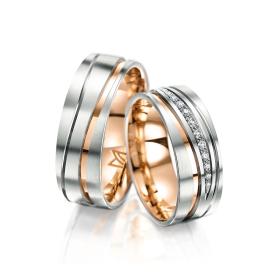 Meister Trauringe Phantastics 112.8962.01/112.8962.00-R/W
