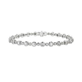 Weißgold, Armschmuck, Hans D. Krieger Armband 212.3349.18.4