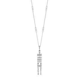Weißgold, Halsschmuck, Hans D. Krieger Anhänger mit Kette 112.5135.01.7