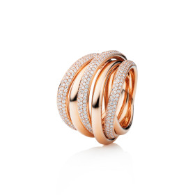 Roségold, Ringe, Capolavoro Ring Cielo RI9BRW02594
