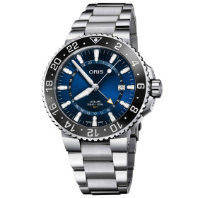 Herrenuhr, ORIS Aquis GMT Date 01 798 7754 4135-07 8 24 05PEB