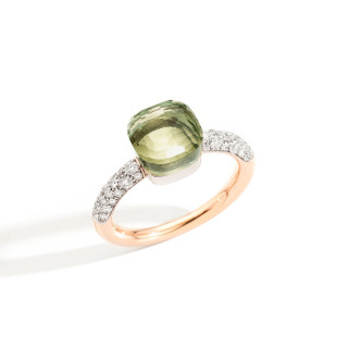 Roségold, Ringe, Pomellato Nudo kleiner Ring, Ref: PAB7040O6WHRDB0PA