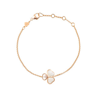 Roségold, Armschmuck, Chopard Happy Hearts Wings Armband, Ref: 85A083-5031