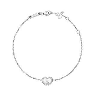 Weißgold, Armschmuck, Chopard Happy Diamonds Icons Armband, Ref: 85A192-1001