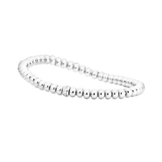 Weißgold, Armschmuck, Capolavoro Armband Flessibile, Ref: AB8B00123.INNEN.17