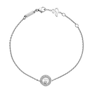 Weißgold, Armschmuck, Chopard Happy Diamonds Icons Armband, Ref: 85A017-1201