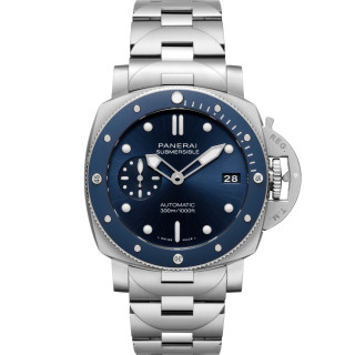 Damen- und Herrenuhr, Panerai Submersible, Ref: PAM02068