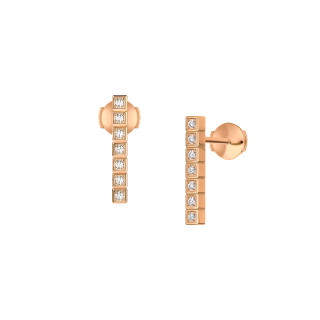 Roségold, Ohrringe, Chopard Ice Cube Ohrringe, Ref: 837702-5003