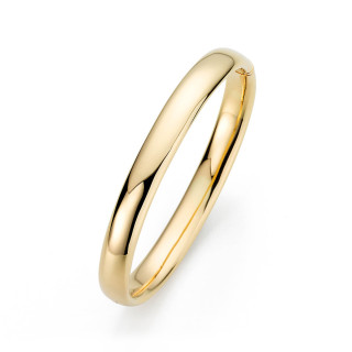 Gelbgold, Armschmuck, Clioro Armreif mit Scharnier, poliert, Ref: 55061.70090