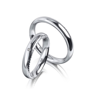  Meister Trauringe Phantastics, Ref: 112.9034.01/112.9034.00-W