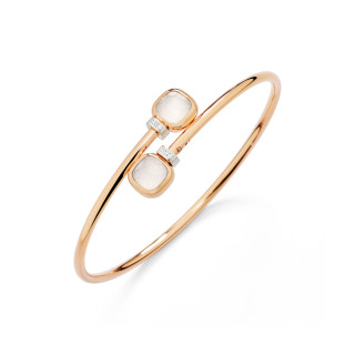 Roségold, Armschmuck, Pomellato Nudo Mini Armreif, Ref: PBC5020O6WHRDBQLT