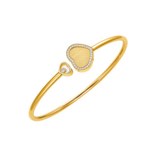 Gelbgold, Armschmuck, Chopard Happy Hearts Golden Hearts Armreif, Ref: 85A107-0920
