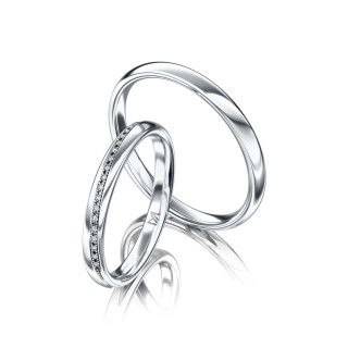  Meister Trauringe Classics, Ref: 112.9045.01/112.9045.00-W