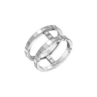 Weißgold, Ringe, Chopard Ice Cube Ring, Ref: 827006-1010
