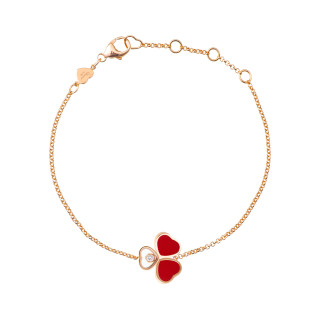 Roségold, Armschmuck, Chopard Happy Hearts Wings Armband, Ref: 85A183-5081