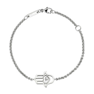 Weißgold, Armschmuck, Chopard Happy Diamonds Icons Armband , Ref: 857864-1001
