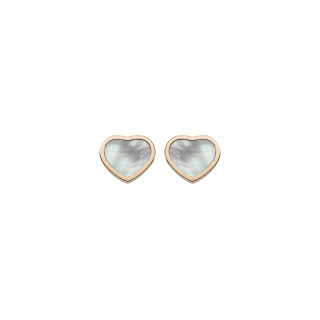 Roségold, Ohrringe, Chopard Happy Hearts Ohrstecker, Ref: 839482-5301