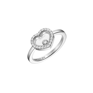 Weißgold, Ringe, Chopard Happy Diamonds Icons Ring, Ref: 82A192-1200