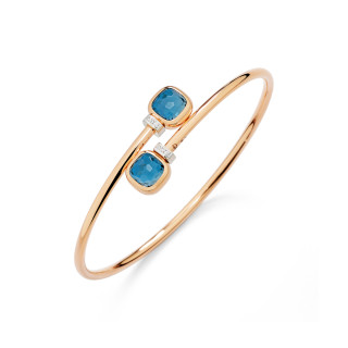 Roségold, Armschmuck, Pomellato Nudo Mini Armreif, Ref: PBC5020O6WHRDB0TL