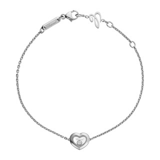 Weißgold, Armschmuck, Chopard Happy Diamonds Icons Armband, Ref: 85A054-1001
