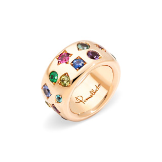 Roségold, Ringe, Pomellato Iconica Großer Color Ring, Ref: PAB9012O7000000VA