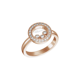 Roségold, Ringe, Chopard Happy Diamonds Icons Ring, Ref: 82A018-5200